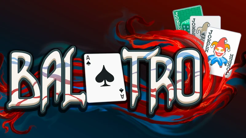 Balatro key art with Joker cards and the game logo.