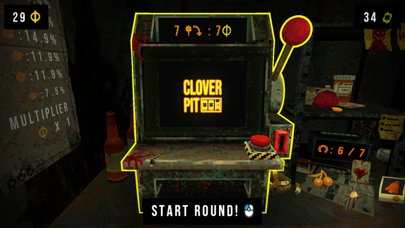 CloverPit — 公式プレスキットのゲーム画面（配布時点）