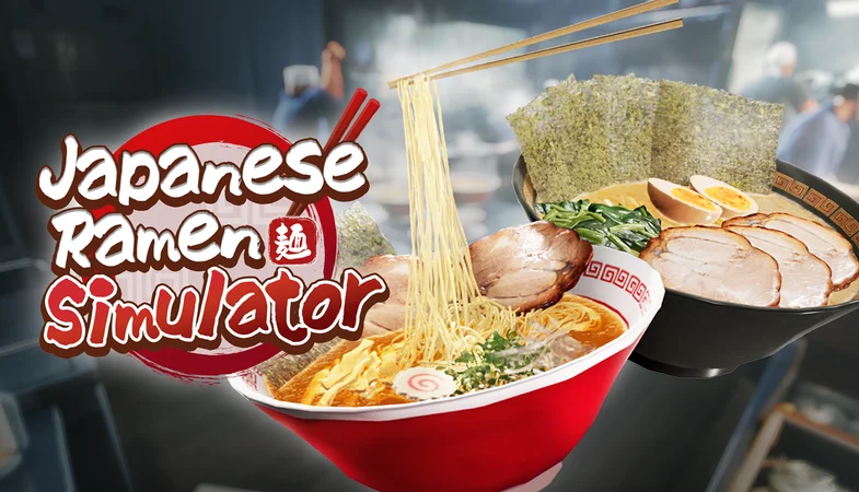 Japanese Ramen Simulator — 公式プレスキットのキービジュアル