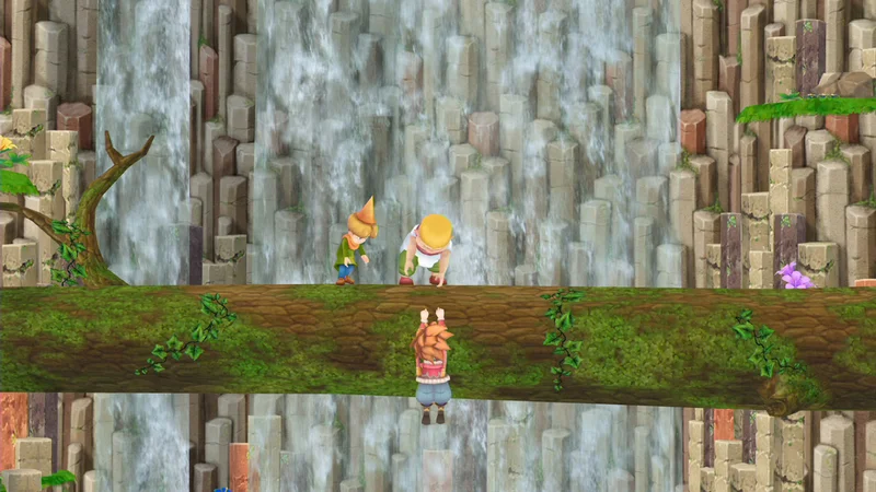 SECRET of MANA 3Dリメイクのゲーム画面